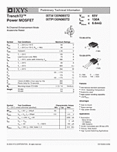 DataSheet IXTP130N065T2 pdf